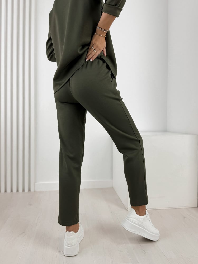 KOMPLET TRYZO CIEMNY KHAKI