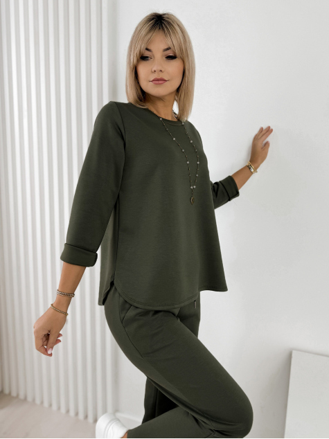 KOMPLET TRYZO CIEMNY KHAKI