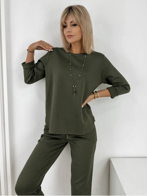 KOMPLET TRYZO CIEMNY KHAKI