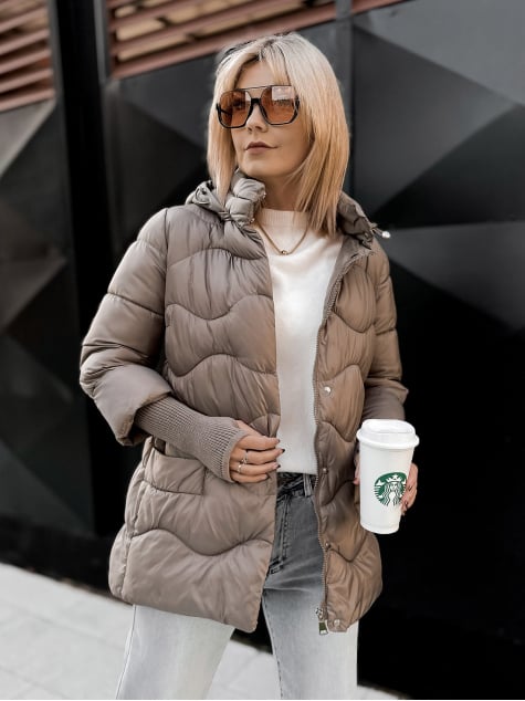 KURTKA SKANE CIEMNOBEŻOWA