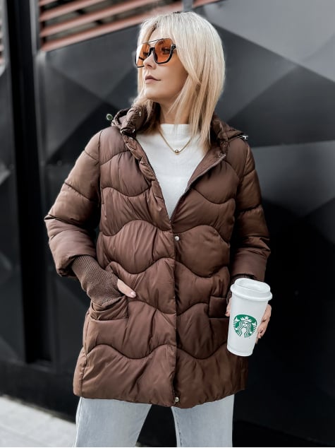 KURTKA SKANE BRĄZOWA