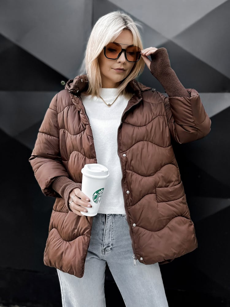 KURTKA SKANE BRĄZOWA