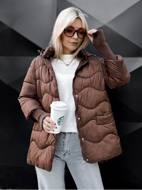 KURTKA SKANE BRĄZOWA