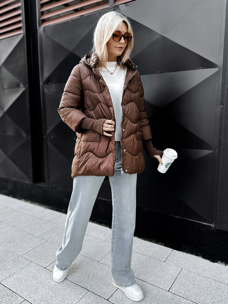 KURTKA SKANE BRĄZOWA