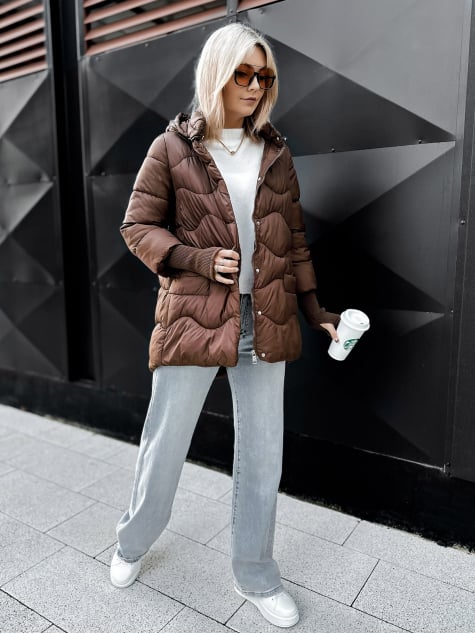 KURTKA SKANE BRĄZOWA