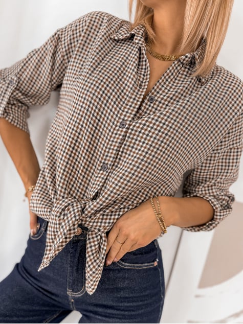 KOSZULA CALLIOPE BRĄZOWA