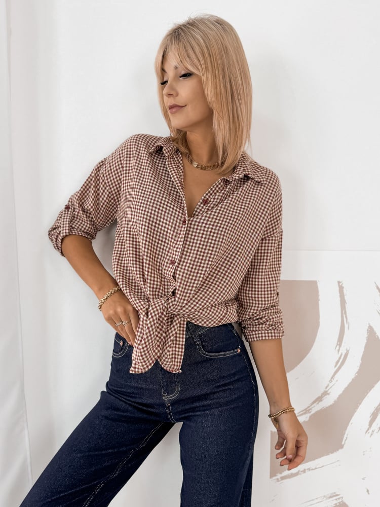 KOSZULA CALLIOPE BORDOWA