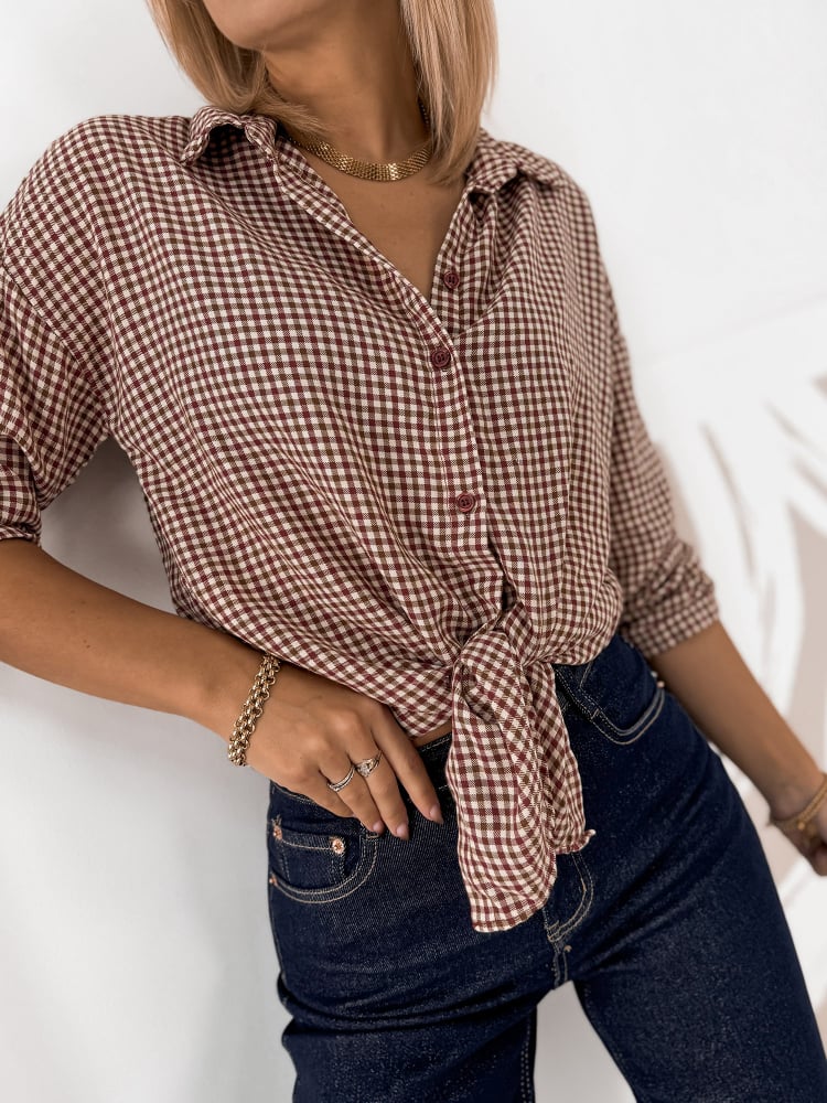 KOSZULA CALLIOPE BORDOWA