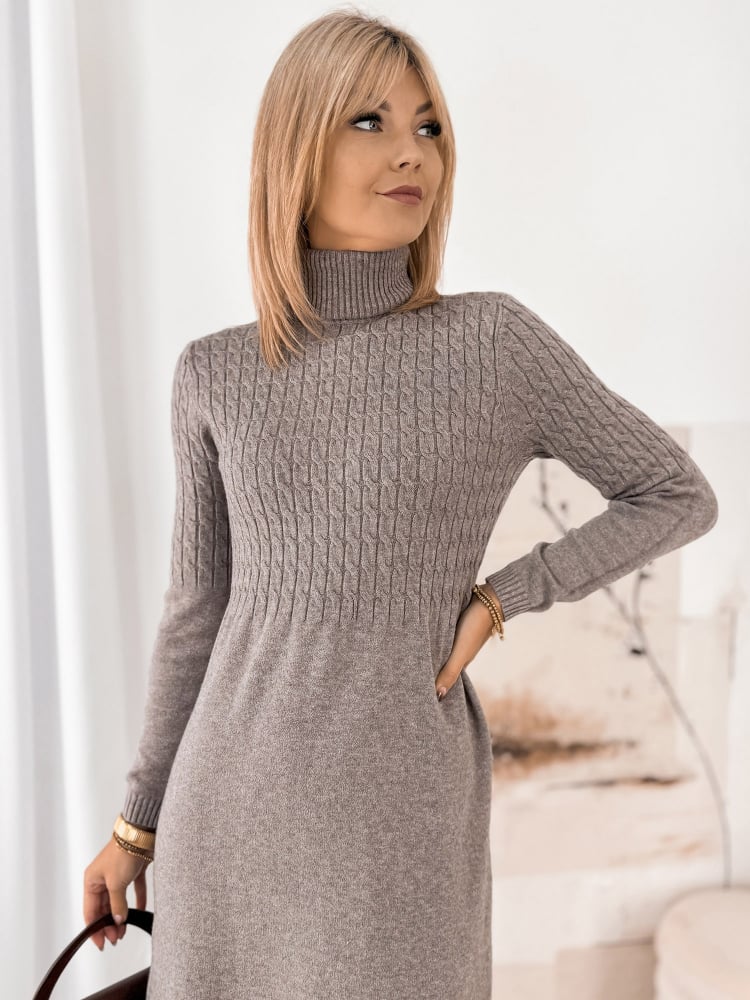 SUKIENKA ALLOWAY CIEMNOBEŻOWA