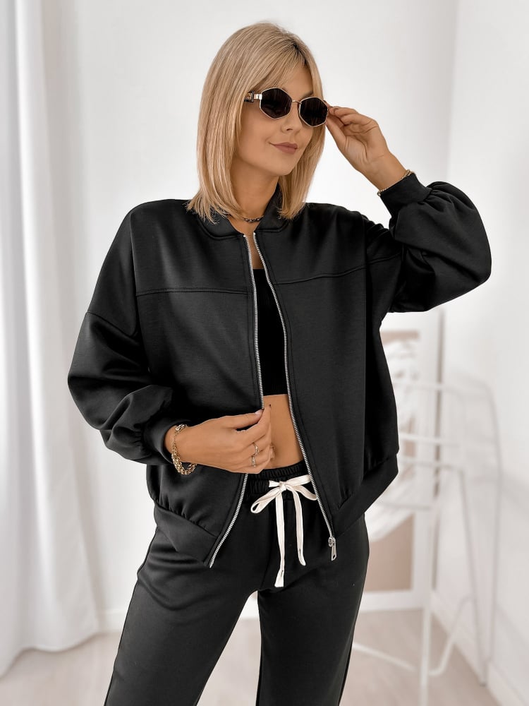 KOMPLET DRESOWY CORINE CZARNY