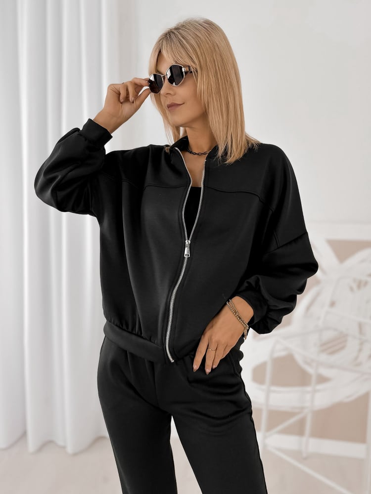 KOMPLET DRESOWY CORINE CZARNY