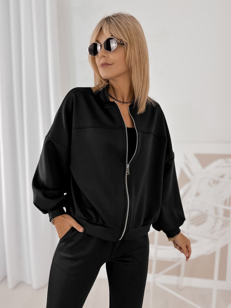 KOMPLET DRESOWY CORINE CZARNY