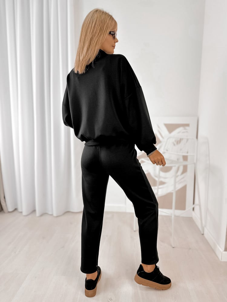 KOMPLET DRESOWY CORINE CZARNY