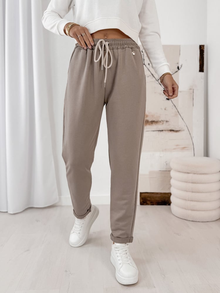 SPODNIE MAZIKEN BEŻOWE