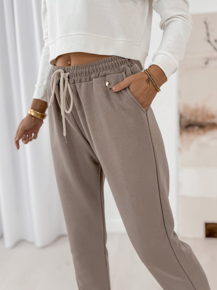 SPODNIE MAZIKEN BEŻOWE