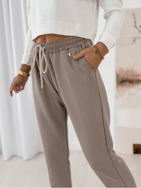 SPODNIE MAZIKEN BEŻOWE