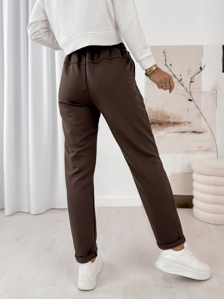 SPODNIE MAZIKEN BRĄZOWE