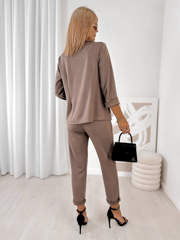 KOMPLET NEMEDIA CIEMNOBEŻOWY