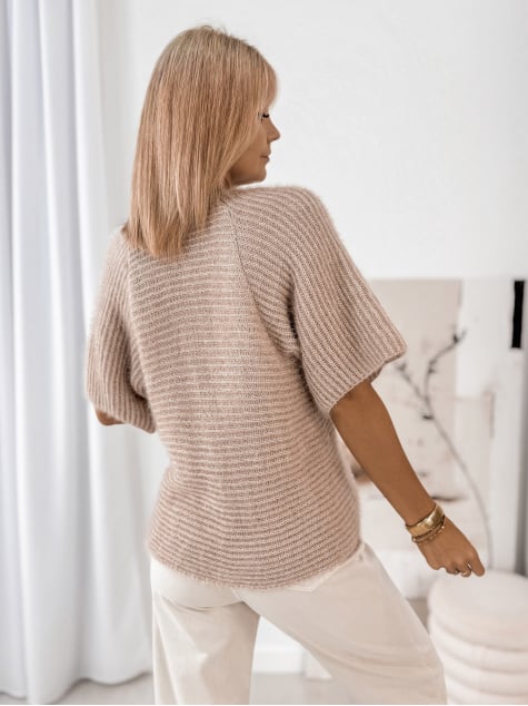 KARDIGAN AUBERON BEŻOWY