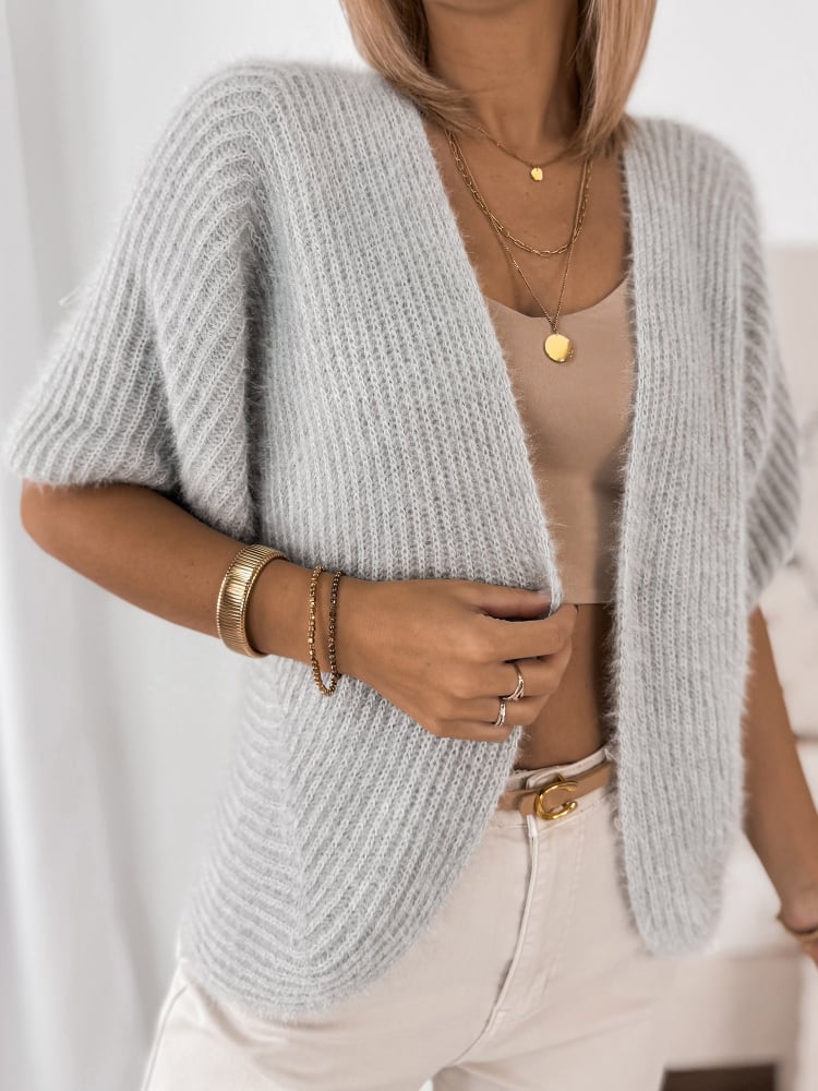 KARDIGAN AUBERON SZARY