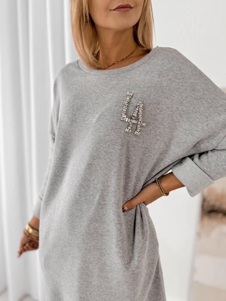 SUKIENKA MALIBU SZARA