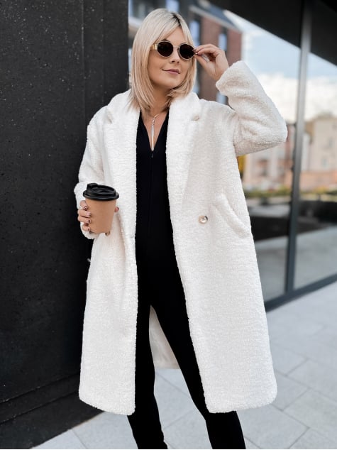 PŁASZCZ BOUCLE SHANTER ECRU