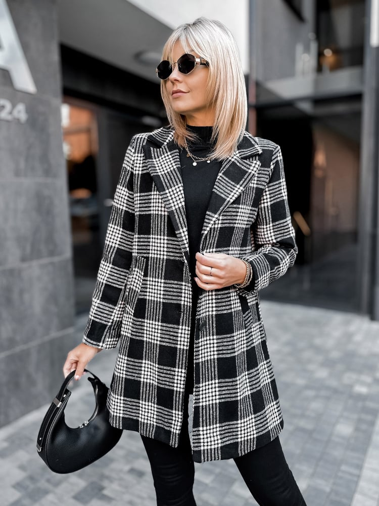 PŁASZCZ CAMPBELL CZARNY