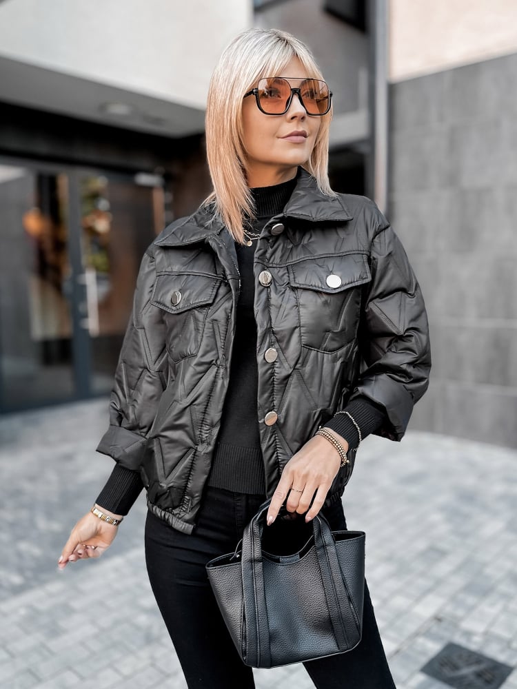 KURTKA BRISBANE CZARNA