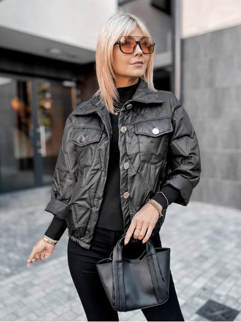 KURTKA BRISBANE CZARNA