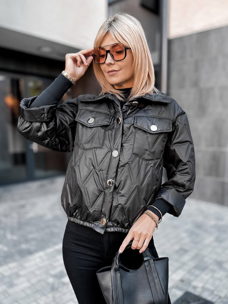 KURTKA BRISBANE CZARNA