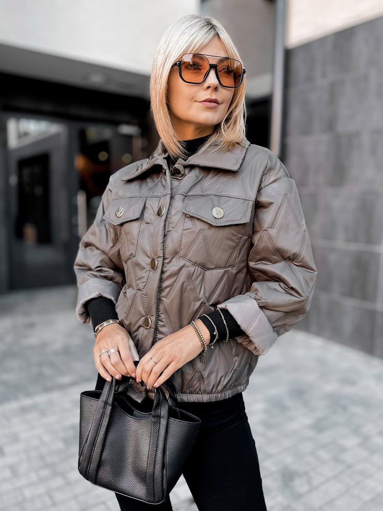 KURTKA BRISBANE CIEMNOBEŻOWA