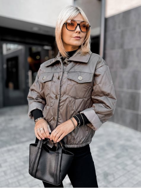 KURTKA BRISBANE CIEMNOBEŻOWA