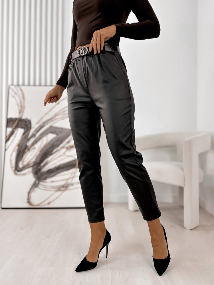 SPODNIE DEANS CZARNE