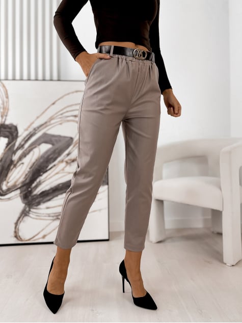 SPODNIE DEANS CIEMNOBEŻOWE