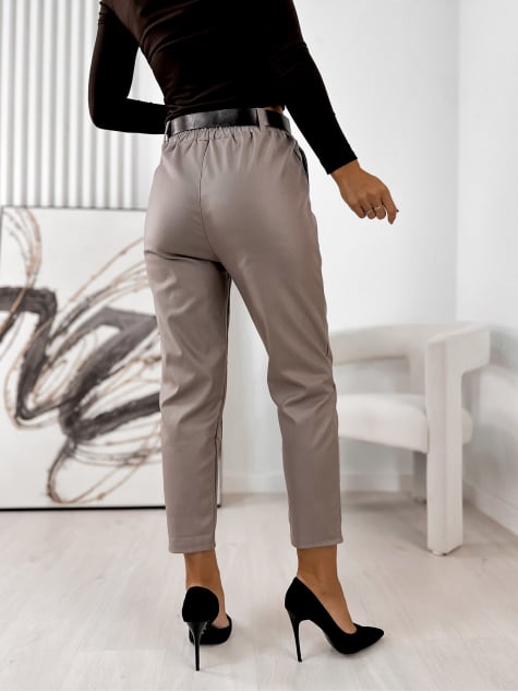 SPODNIE DEANS CIEMNOBEŻOWE