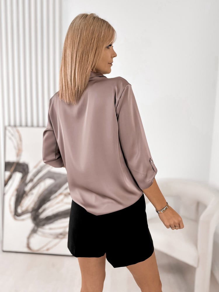 BLUZKA ZINGARA CIEMNOBEŻOWA