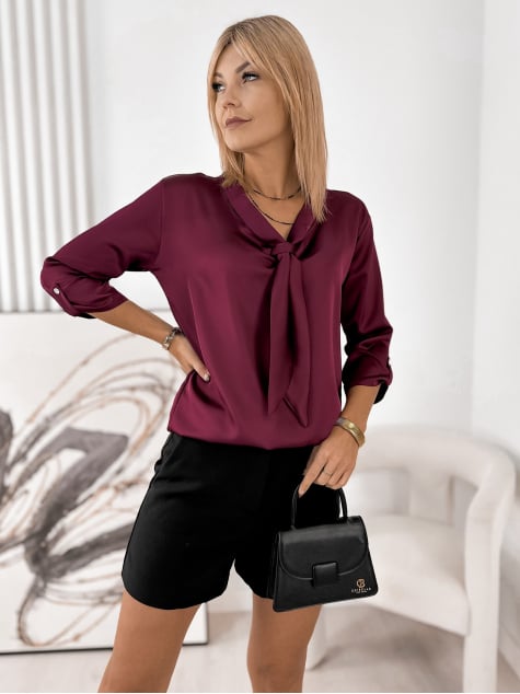 BLUZKA ZINGARA BORDOWA