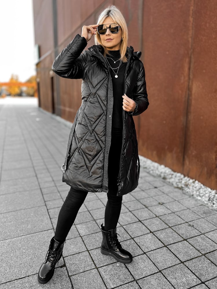 KURTKA VIOLET CZARNA