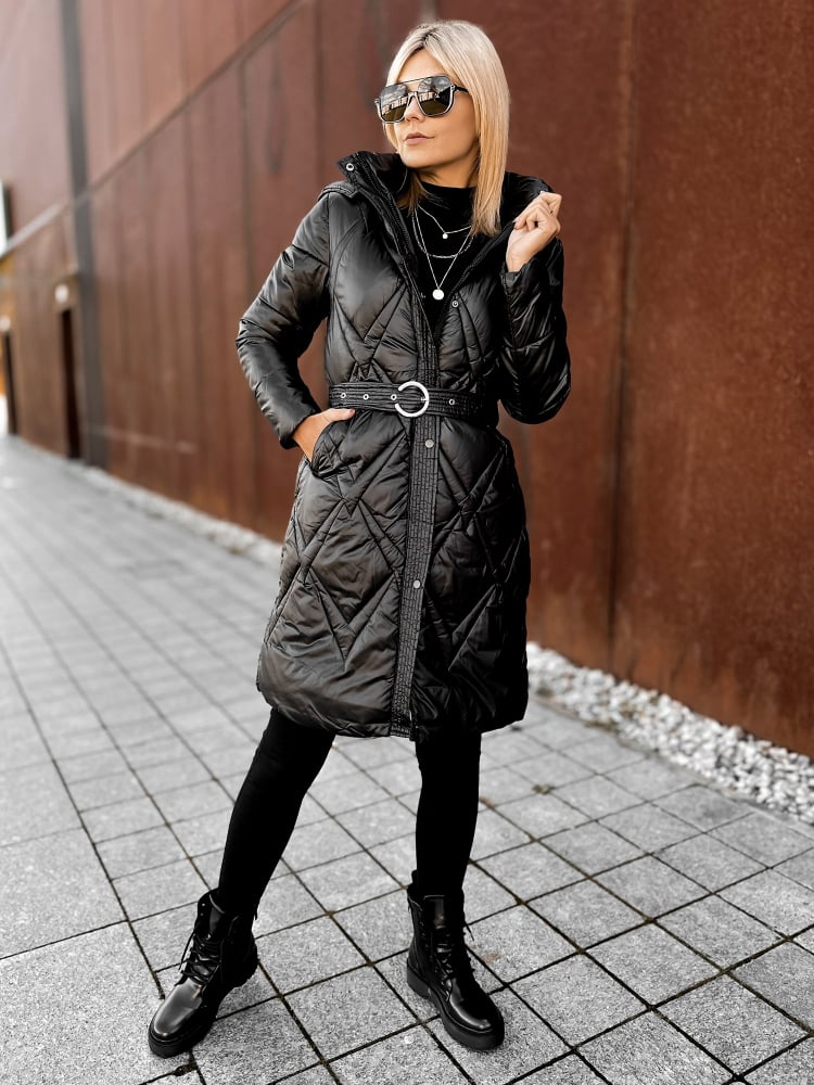 KURTKA VIOLET CZARNA