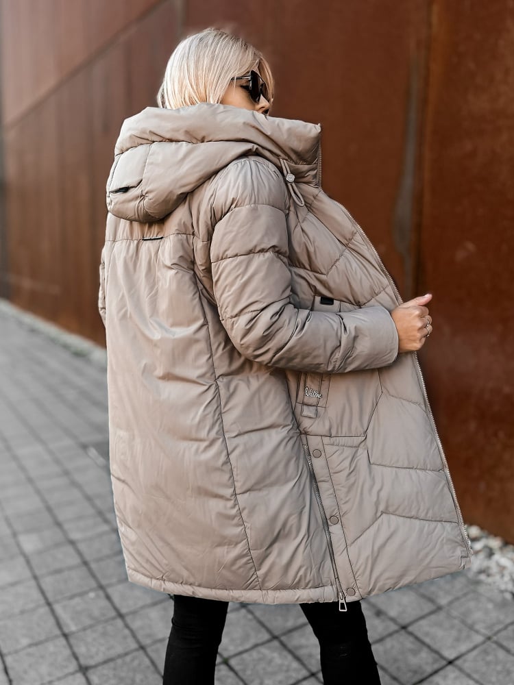 KURTKA KARELA CIEMNOBEŻOWA