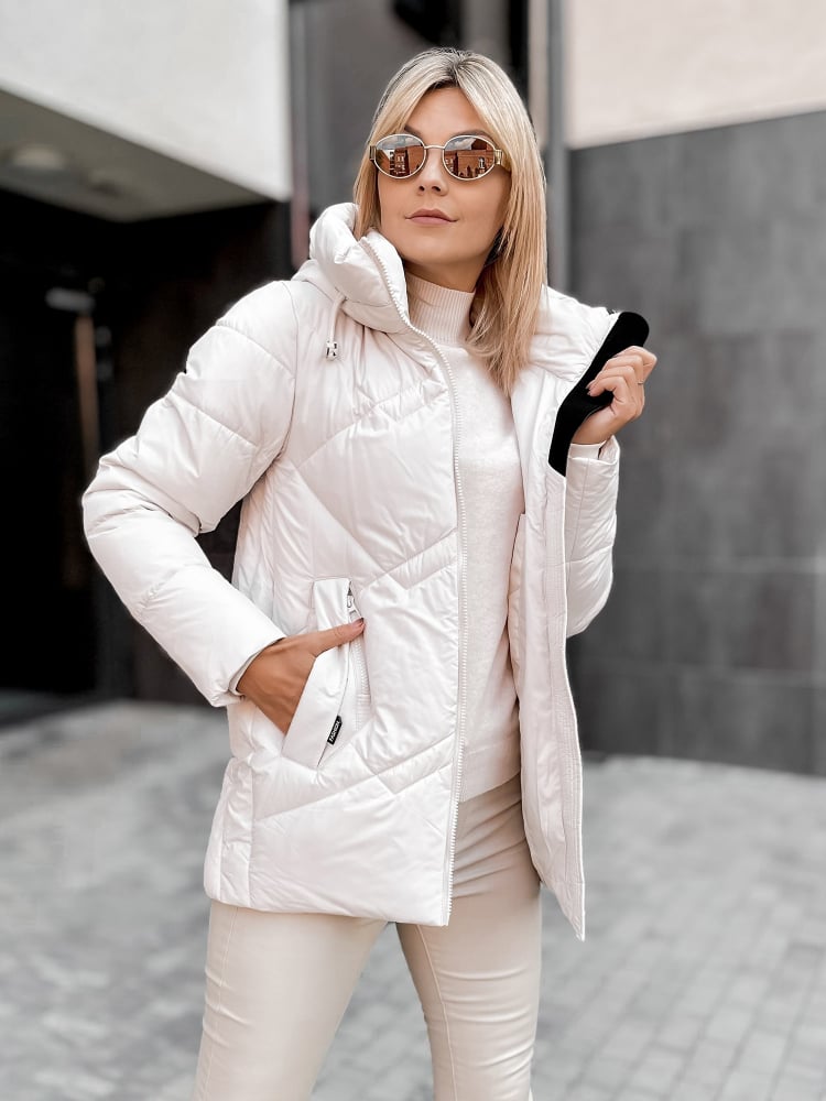 KURTKA TARIEL KREMOWA