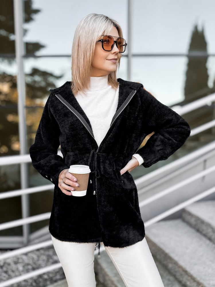 PŁASZCZ ALPAKA ORRIS CZARNY