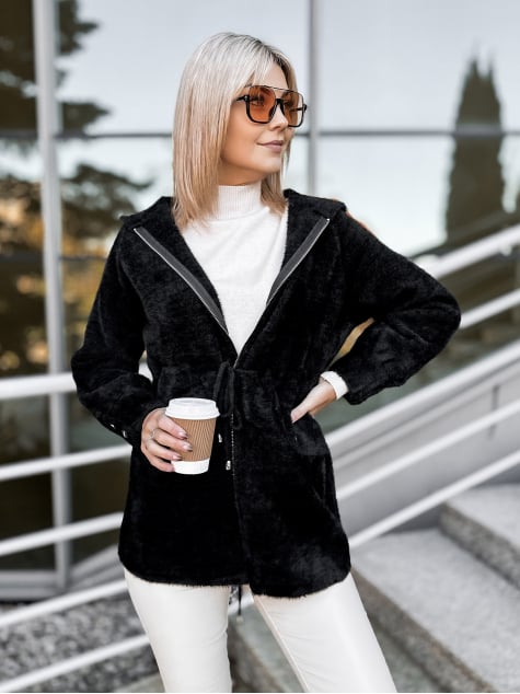 PŁASZCZ ALPAKA ORRIS CZARNY