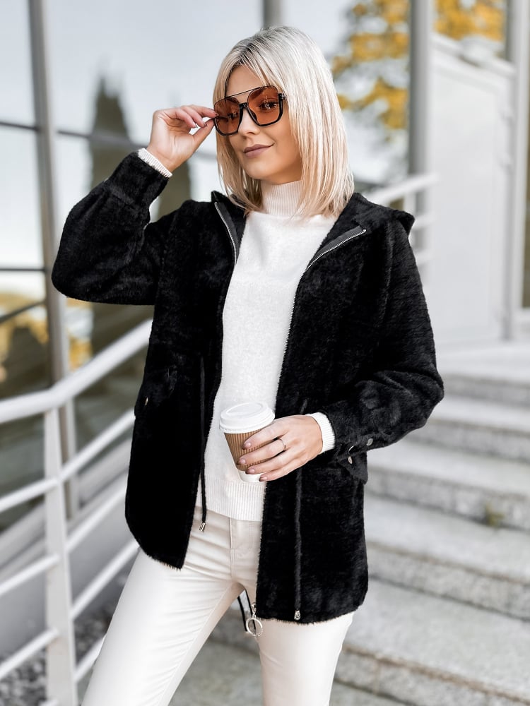 PŁASZCZ ALPAKA ORRIS CZARNY