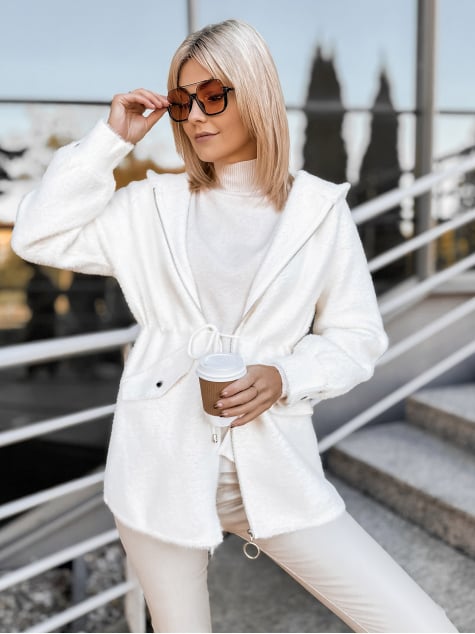 PŁASZCZ ALPAKA ORRIS ECRU