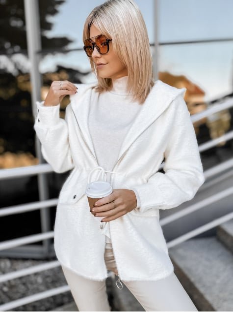 PŁASZCZ ALPAKA ORRIS ECRU