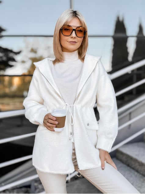 PŁASZCZ ALPAKA ORRIS ECRU