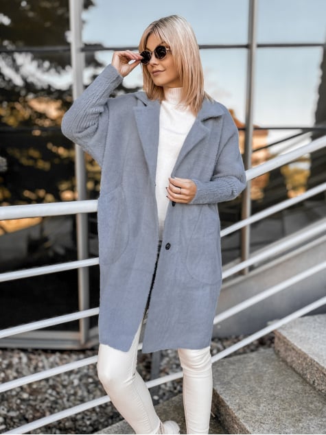 PŁASZCZ ALPAKA REIL SZARY