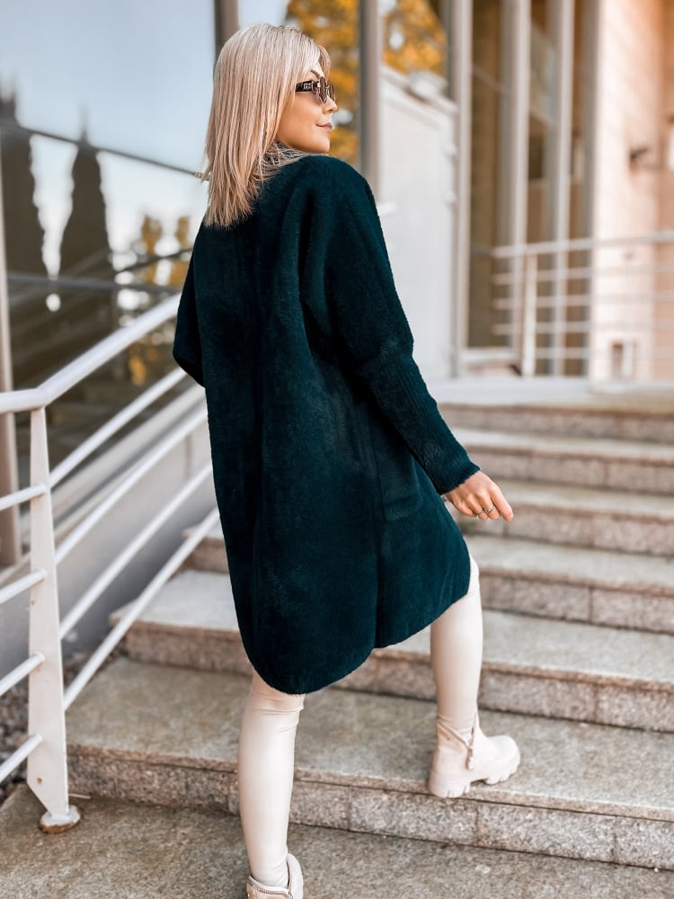 PŁASZCZ ALPAKA REIL ZIELONY