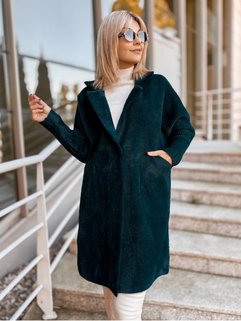 PŁASZCZ ALPAKA REIL ZIELONY